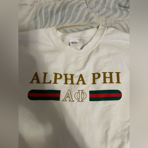 Alpha Phi x Gucci Sorority Crewneck Sweatshirt - Picture 5 of 6